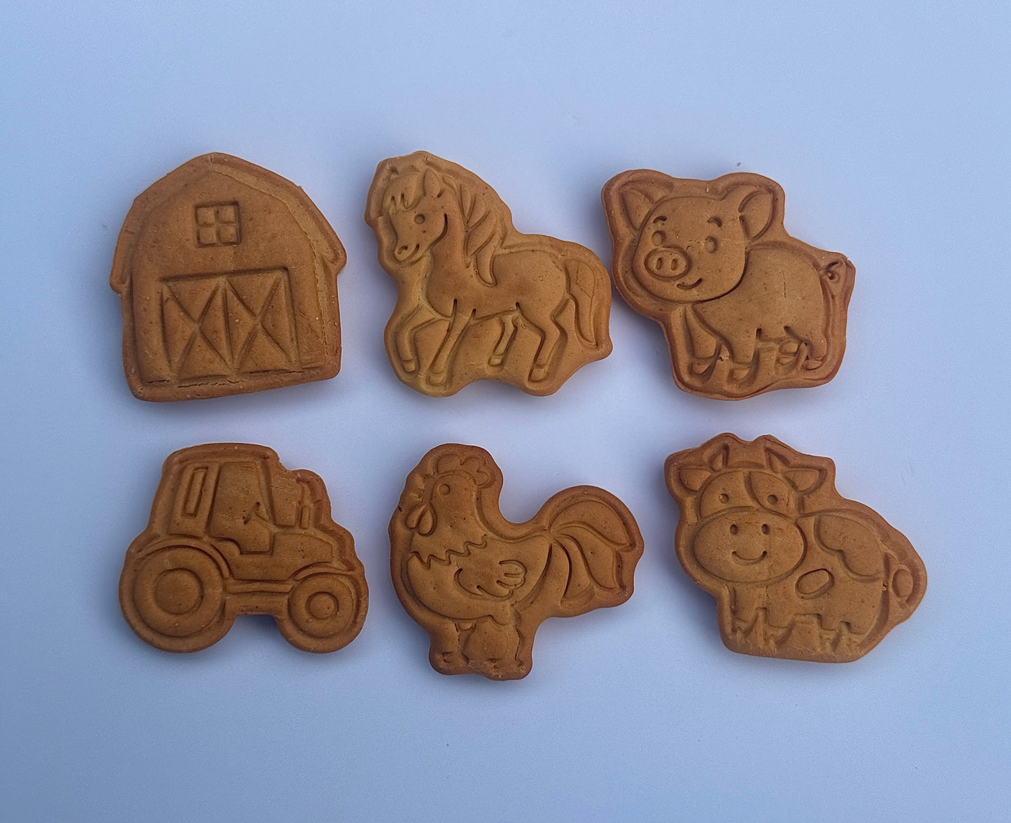 Themed Stamped Biscuit Bags