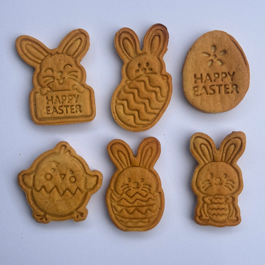 Stamped Easter Biscuit Pack