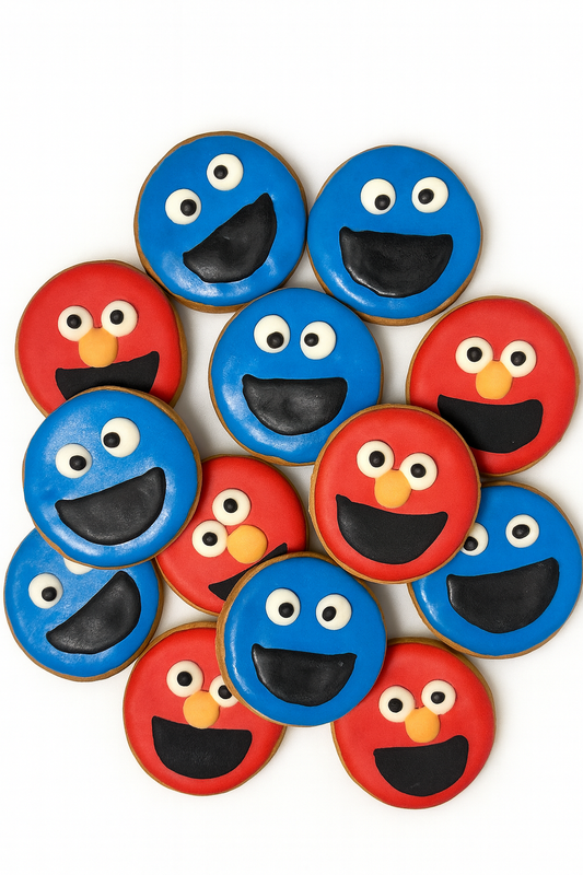 Cookie Monster & Elmo 2 Pack